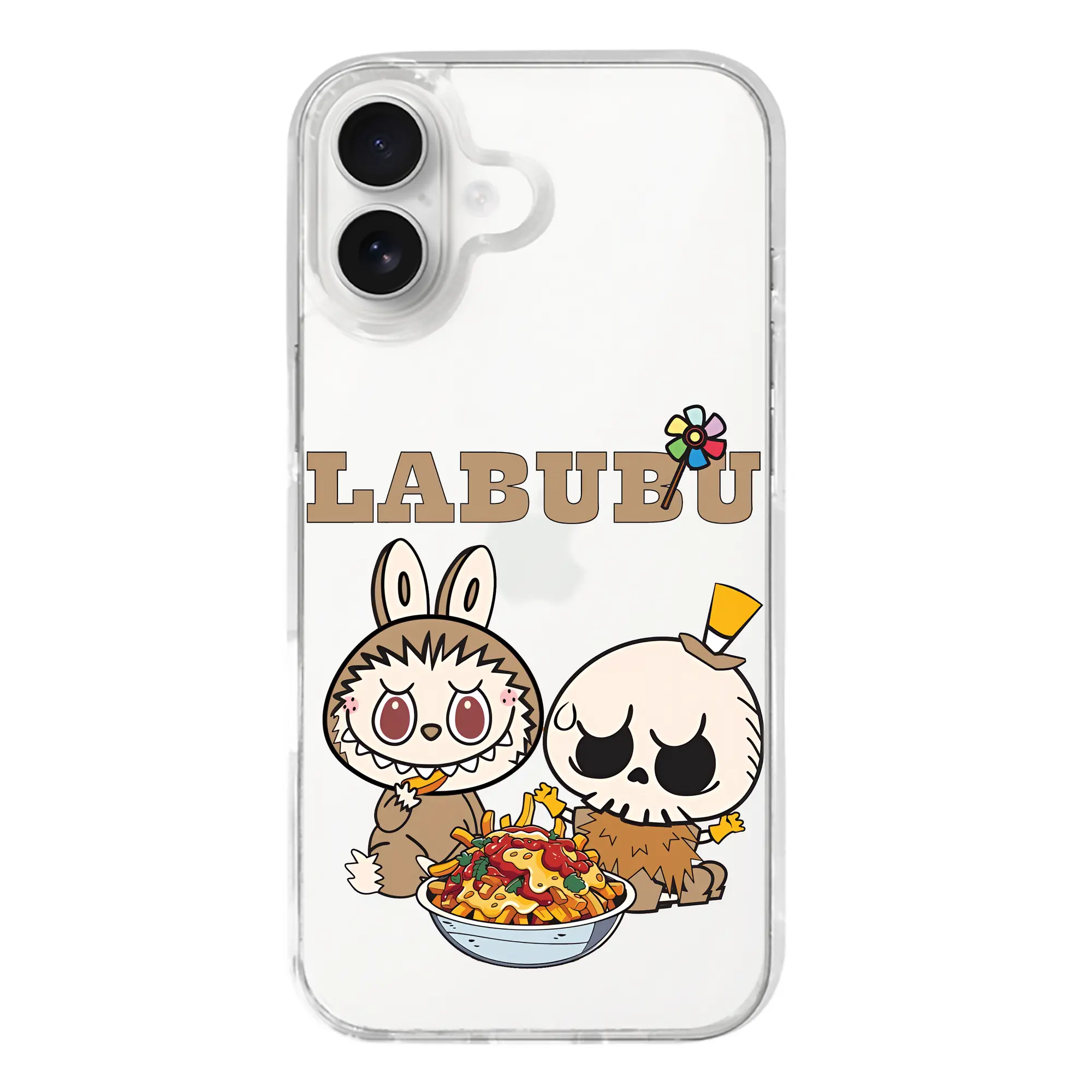 ラブブ グッズ モココ - iPhone 17シリーズ 透明スマホケース – 薄型・耐衝撃・精密フィット保護カバー